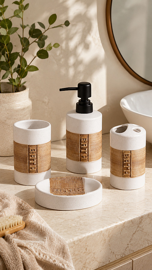 4 Parça Banyo Seti - 1