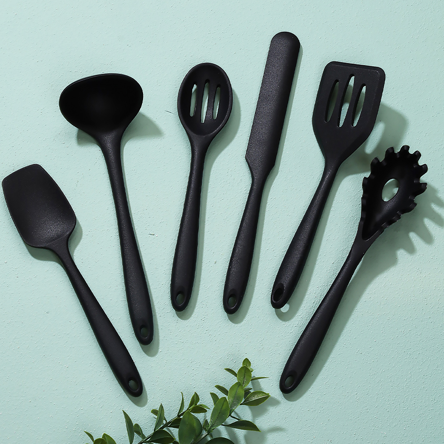 6 Parça Mini Silikon Servis Seti - 4