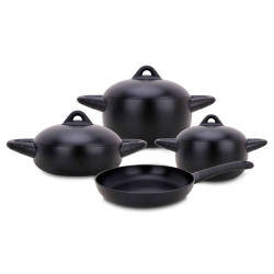 7 Parça Dolce Döküm Tencere Seti - arow