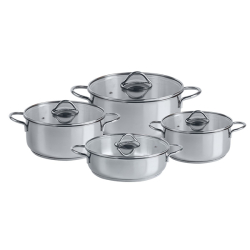 8 Parça Azure Tencere Seti - arow