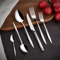 Ares 12 Kişilik Çatal Kaşık Bıçak Seti - arow