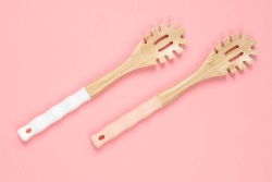 Bambu Makarna Kaşık - arow