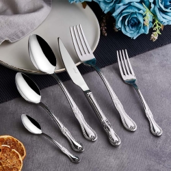 Bianca 6 Kişilik Çatal Kaşık Bıçak Seti - arow