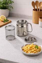 Booster Çelik Kızartma Potu - arow