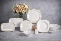 Darya 55 Parça Yemek Takımı - arow