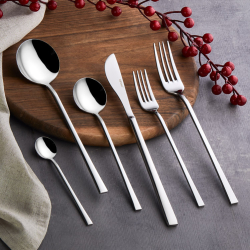 Elegant 6 Kişilik Çatal Kaşık Bıçak Seti - arow