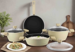 Giallo Granit Tencere Seti - arow