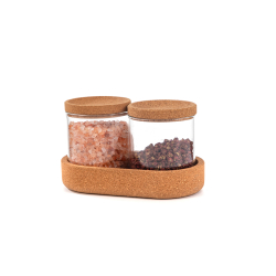 Linda 2'li Cam Baharatlık Seti - arow