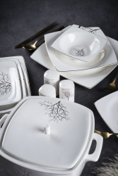 Margo 60 Parça Porselen Yemek Takımı - 3