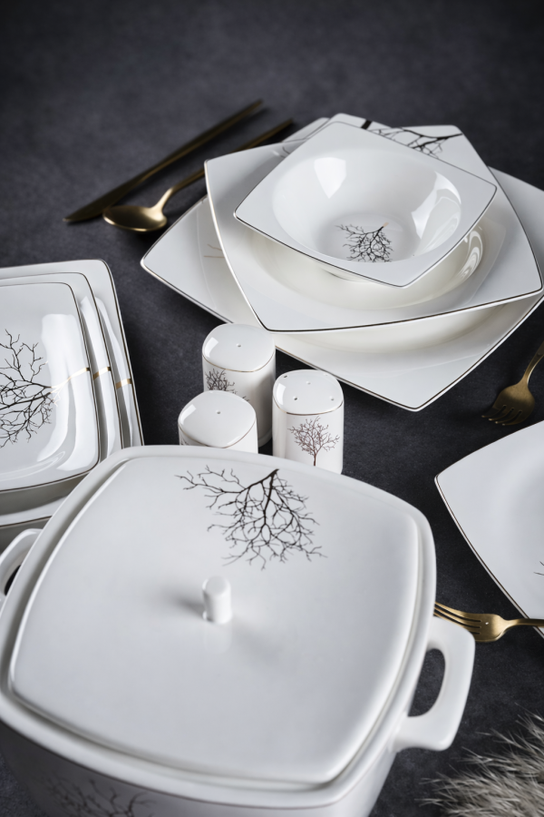 Margo 60 Parça Porselen Yemek Takımı - 3