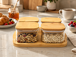 PureBambu Saklama Kabı - arow