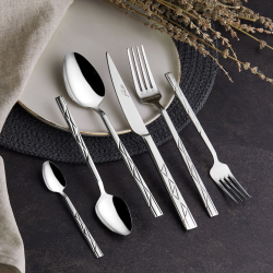 Stone 12 Kişilik Çatal Kaşık Bıçak Seti - arow