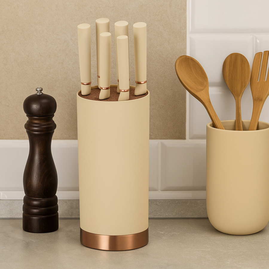 Vernon Standlı Bıçak Seti - 1